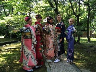 着付け後は名古屋城や金シャチ横丁を散策♪