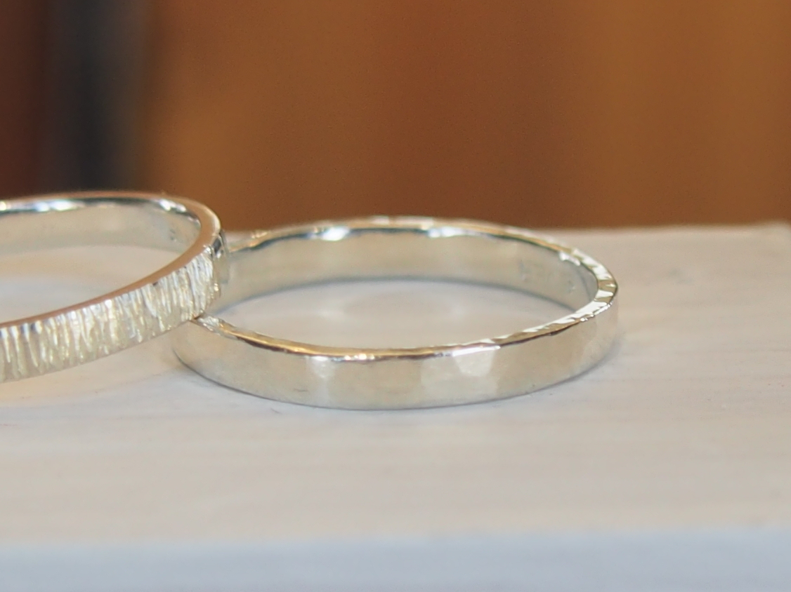 一番人気は鍛造リングです☆