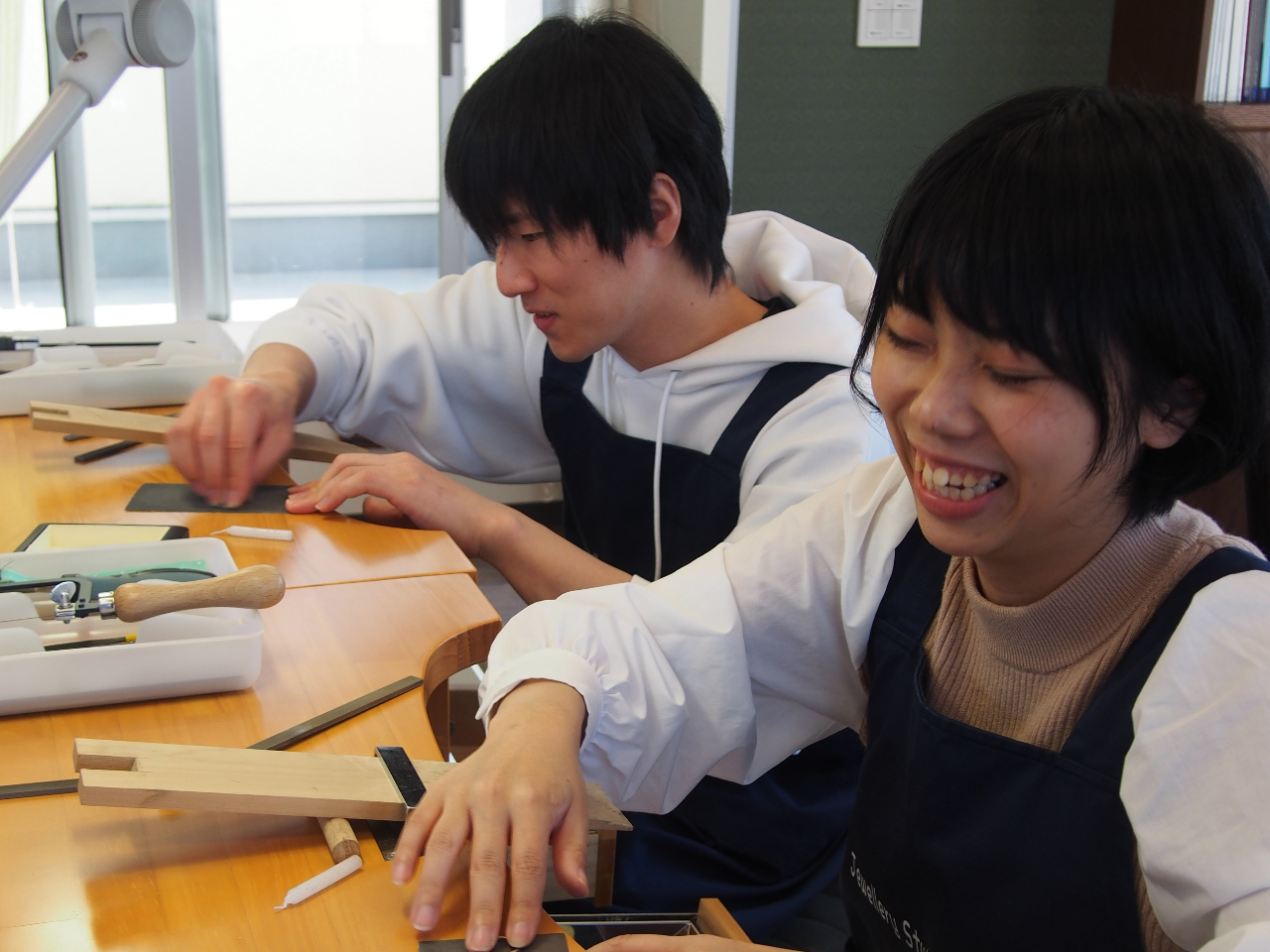 初めてでもプロのスタッフがサポート。楽しくつくれます!