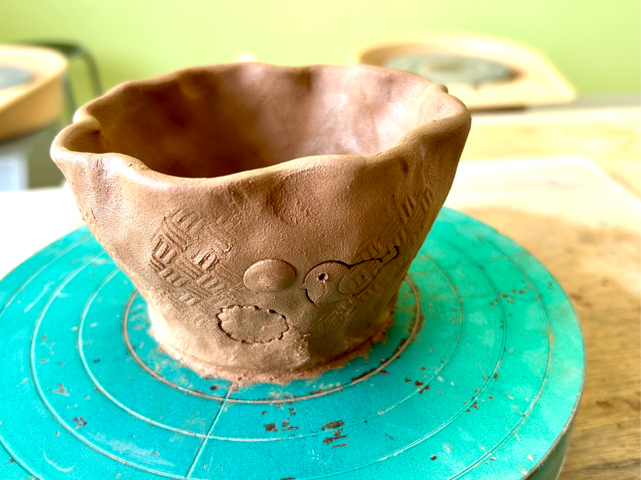 すべて込み♪緑の季節・個性あふれるてびねり体験☆つくりやすい粘土