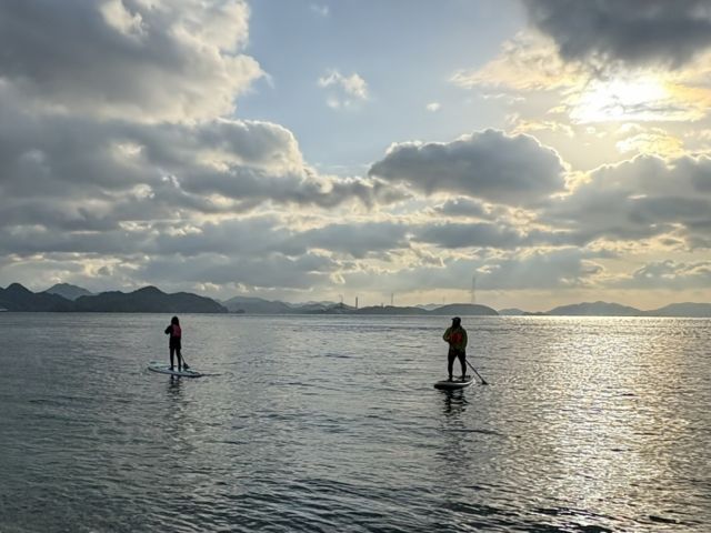 たけはらの海を満喫。