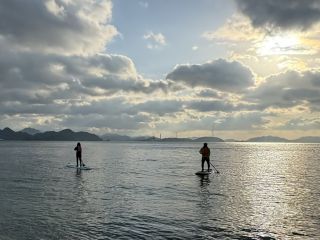 たけはらの海を満喫。