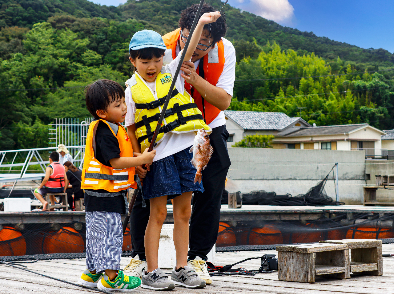 小鯛が釣れました。