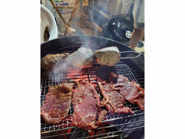 みんなで楽しくBBQ♪