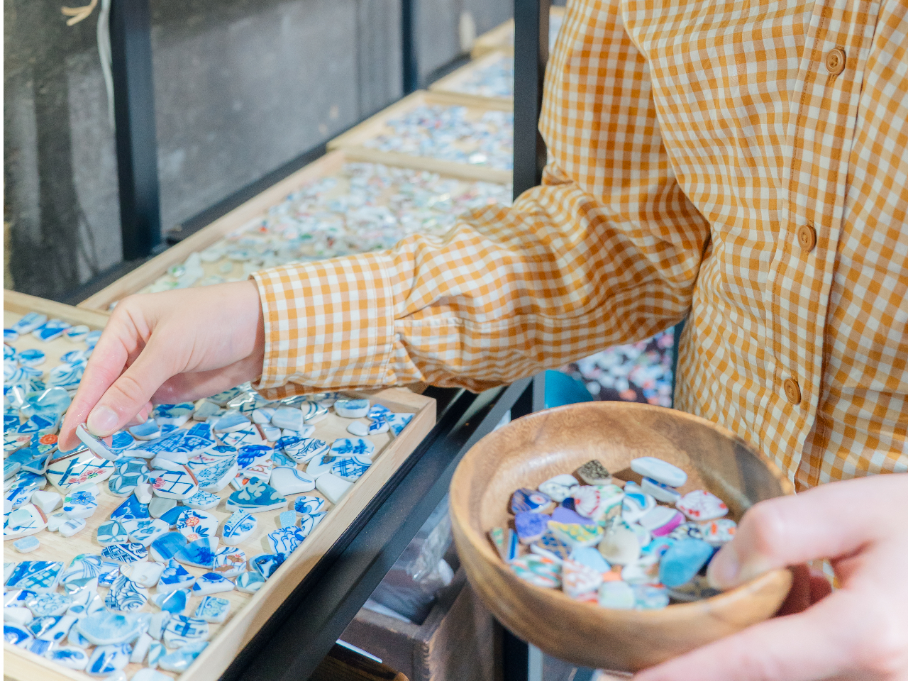 わくわく感が伝わります。たくさん選んだ中から更に絞っていきます