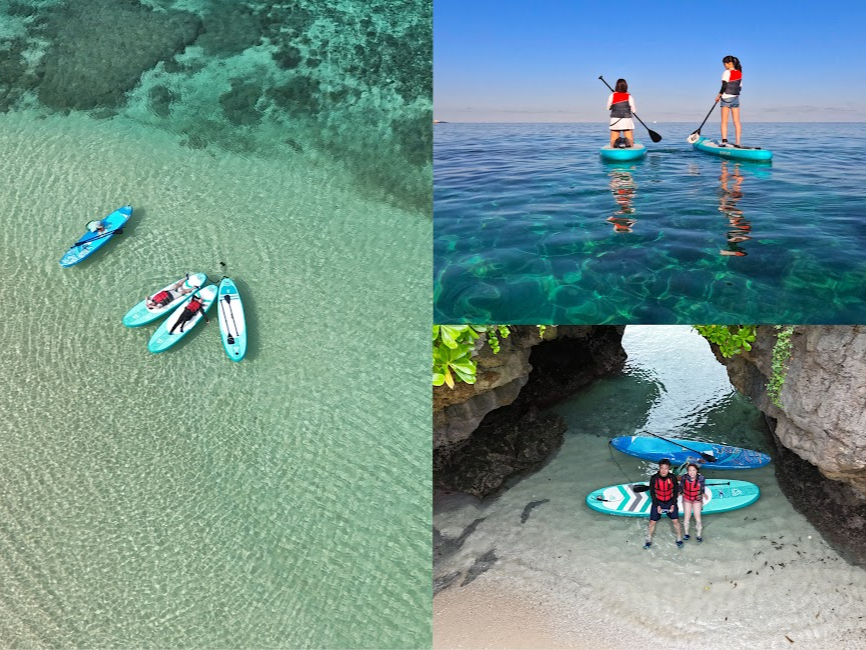 宮古島の海をSUPで満喫!