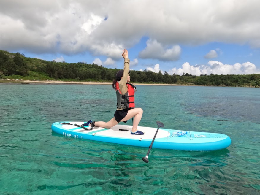 クルージングの合間にチャレンジもOK!