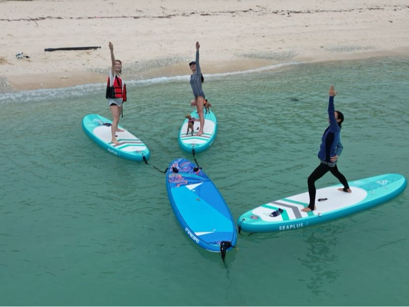 クルージングもヨガも、愛犬と一緒に