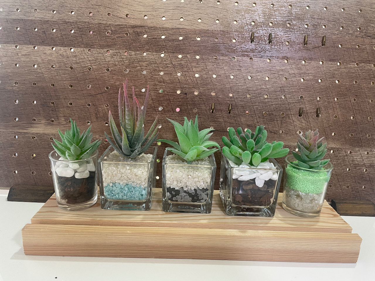 本物にみえるフェイクグリーン♪ 土台も様々な組み合わせ方で、自分だけの作品に!!