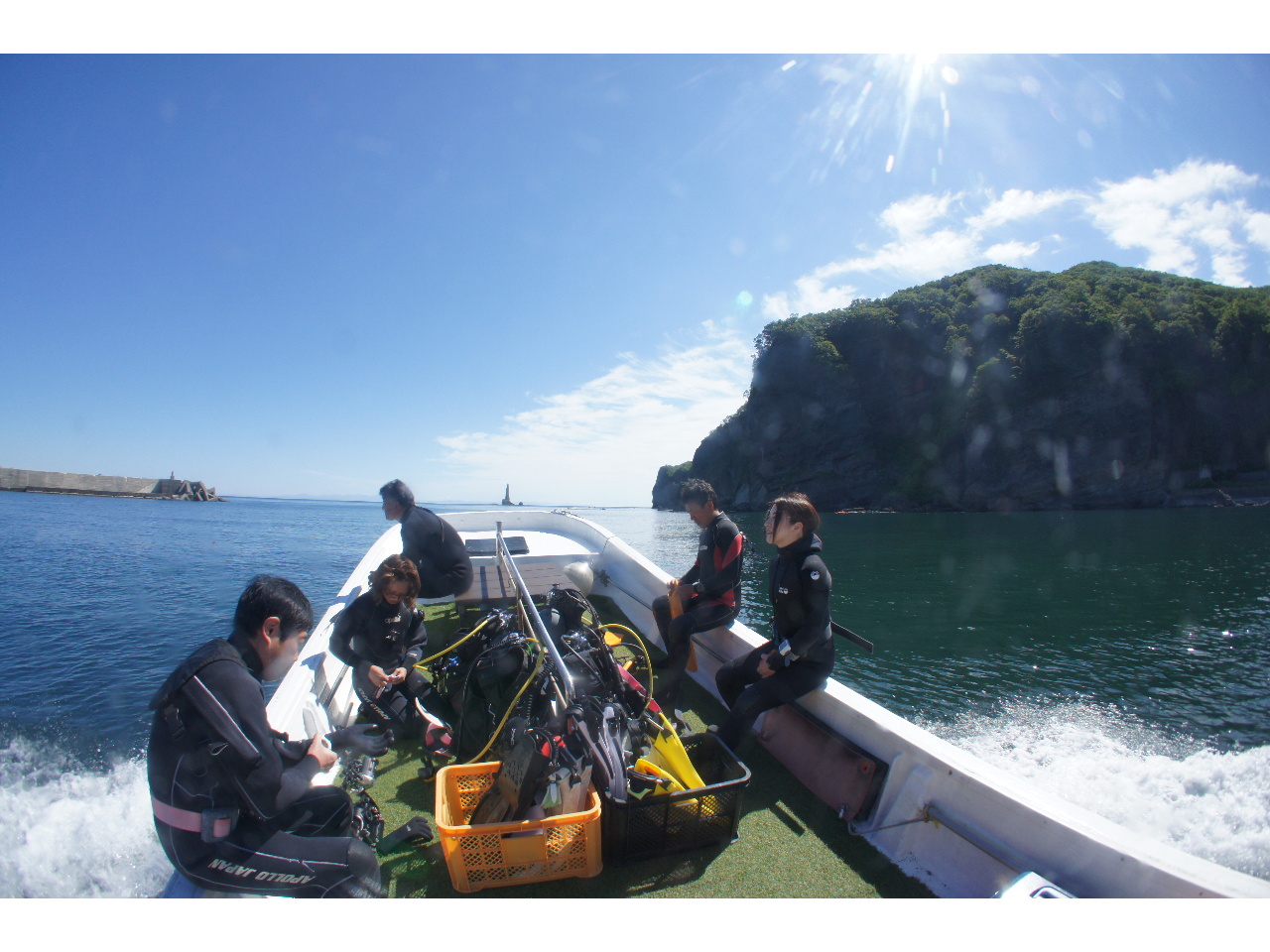 【☆シーズン到来☆積丹ブルーの海でファンダイビング◎器材フルレンタル付き!】魚影...