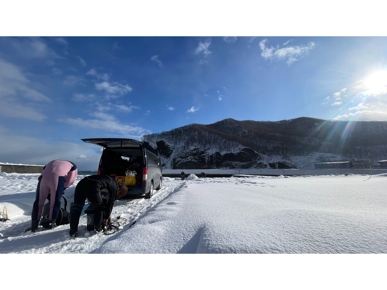 【MY器材ご持参で真冬の北海道ダイビング】★冬季12~4月下旬迄★<2ボートファ...