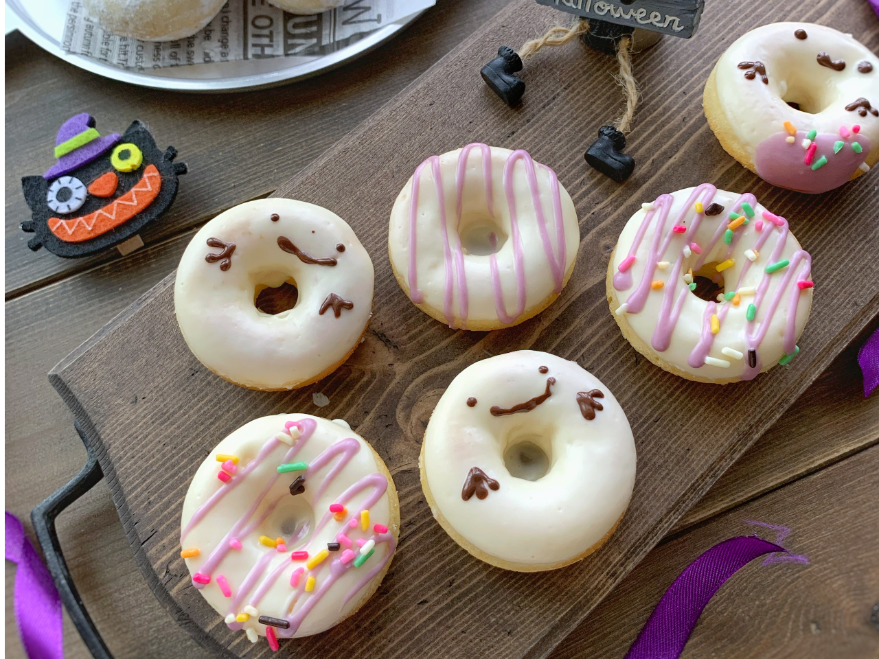 10月31日限定 お子様によるハロウィン焼きドーナツ作り 簡単だけど 美味しくて可愛いスイーツが作れます O 年長 小学6年生まで こどもお菓子教室 ちょこちょこ じゃらん遊び体験