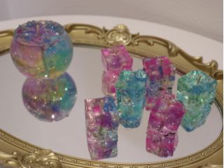 ぷるぷるきらきら!ジュエリーキャンドル♪