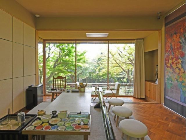 近代数寄屋建築の名匠・吉田五十八設計の画室