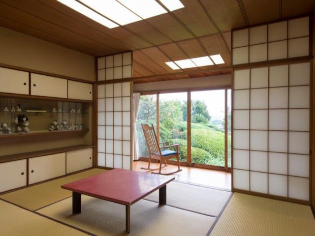 吉田五十八設計の茶の間