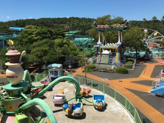 宮崎市フェニックス自然動物園内の遊園地 乗り放題実施中!