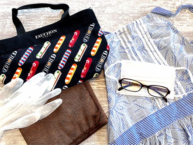 *当日のお持ち物* エプロン・マスク・眼鏡・ゴム手袋のみ(保温バッグタオルは要りません)