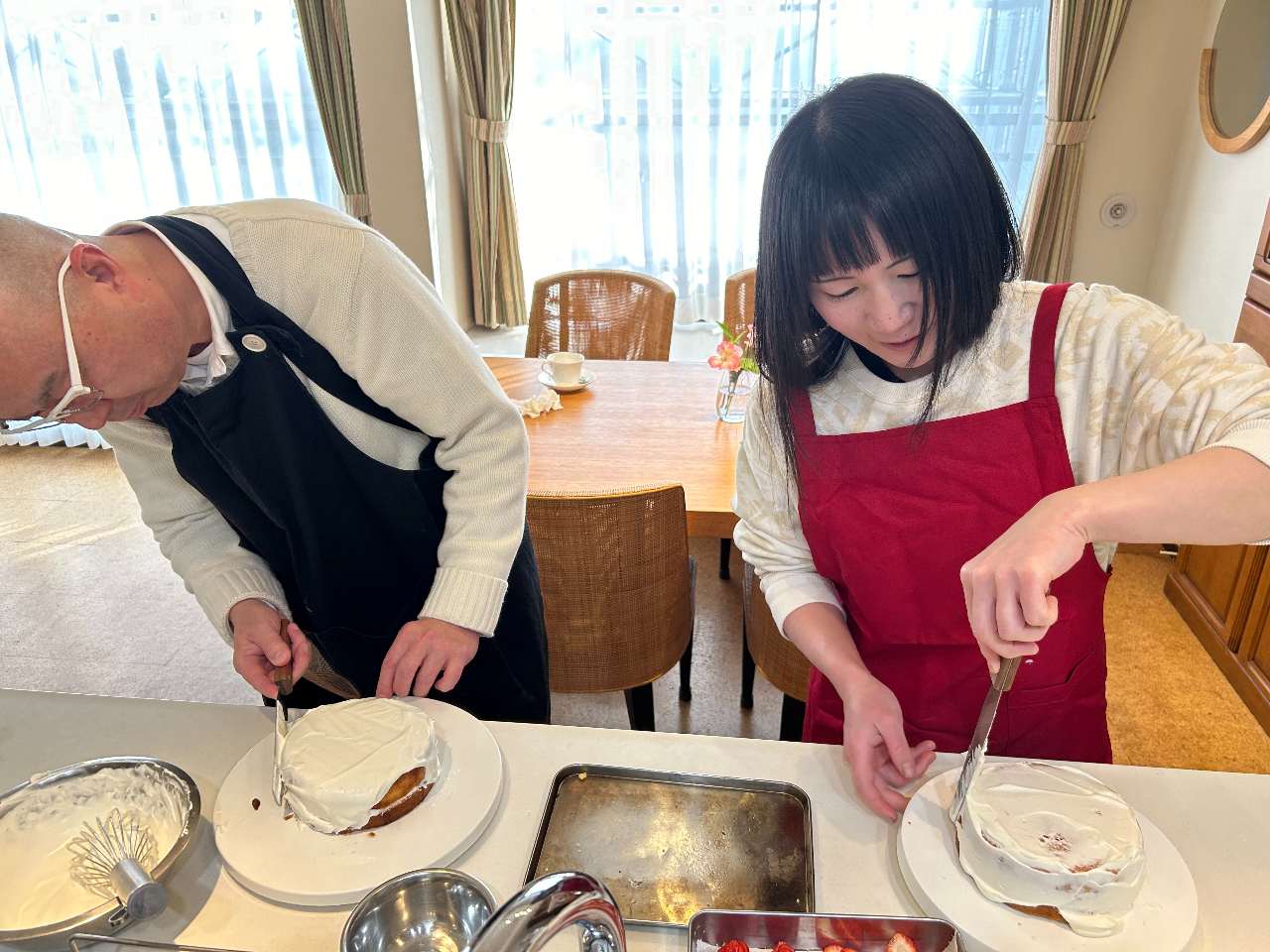 カップルでお越しのお客様も(彼女のお誕生日にお二人で)お客様の許可をいただいて掲載しております。