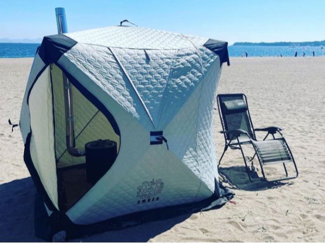 三浦海岸 テントサウナ 品川駅から京浜急行快速で75分 4人でのご利用でひとりあたり3000円 テントサウナで汗をかいたら水風呂代わりに海へドボン 三浦レンタル じゃらん遊び体験 三浦海岸 テントサウナ 品川駅から京浜急行快速で75分 4人でのご利用でひとりあたり3000円 テントサウナで汗をかいたら水風呂代わりに海へドボン 三浦レンタル じゃらん遊び体験