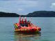 海の上を駆け抜ける!ジェットコースター♪