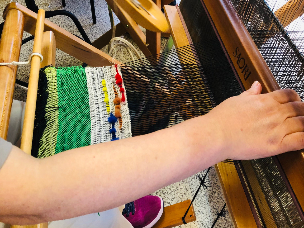 兵庫】◇さをり織り体験◇ ～お好きな色の糸でミニマット製作～ お一