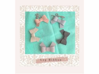 可愛いリボンです。バレッタなどヘアアクセサリーにも、チャームにもご利用いただけます。