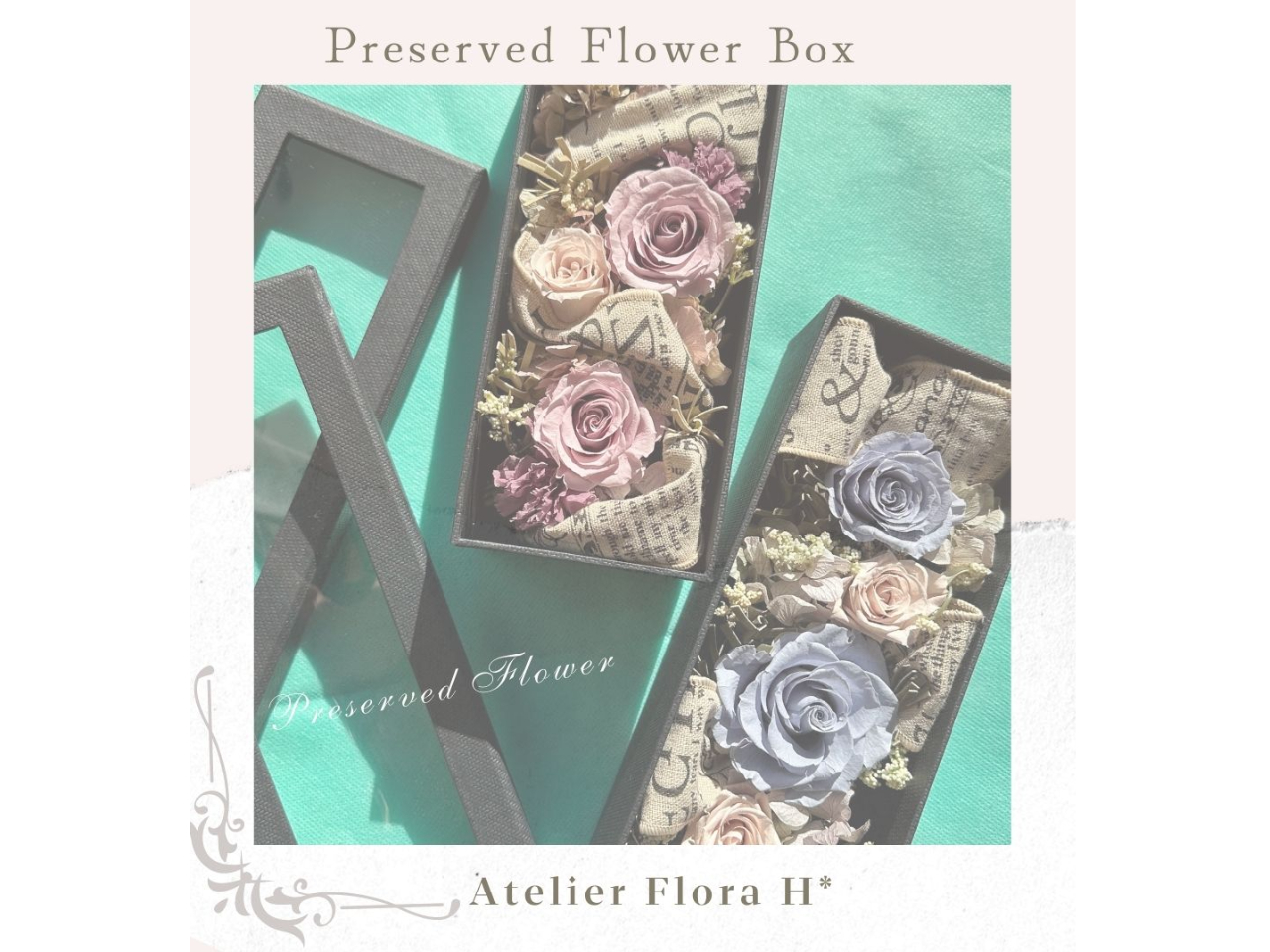 プリザーブドフラワーアレンジメント体験《6,500円プラン》*女性・カップル・フ...