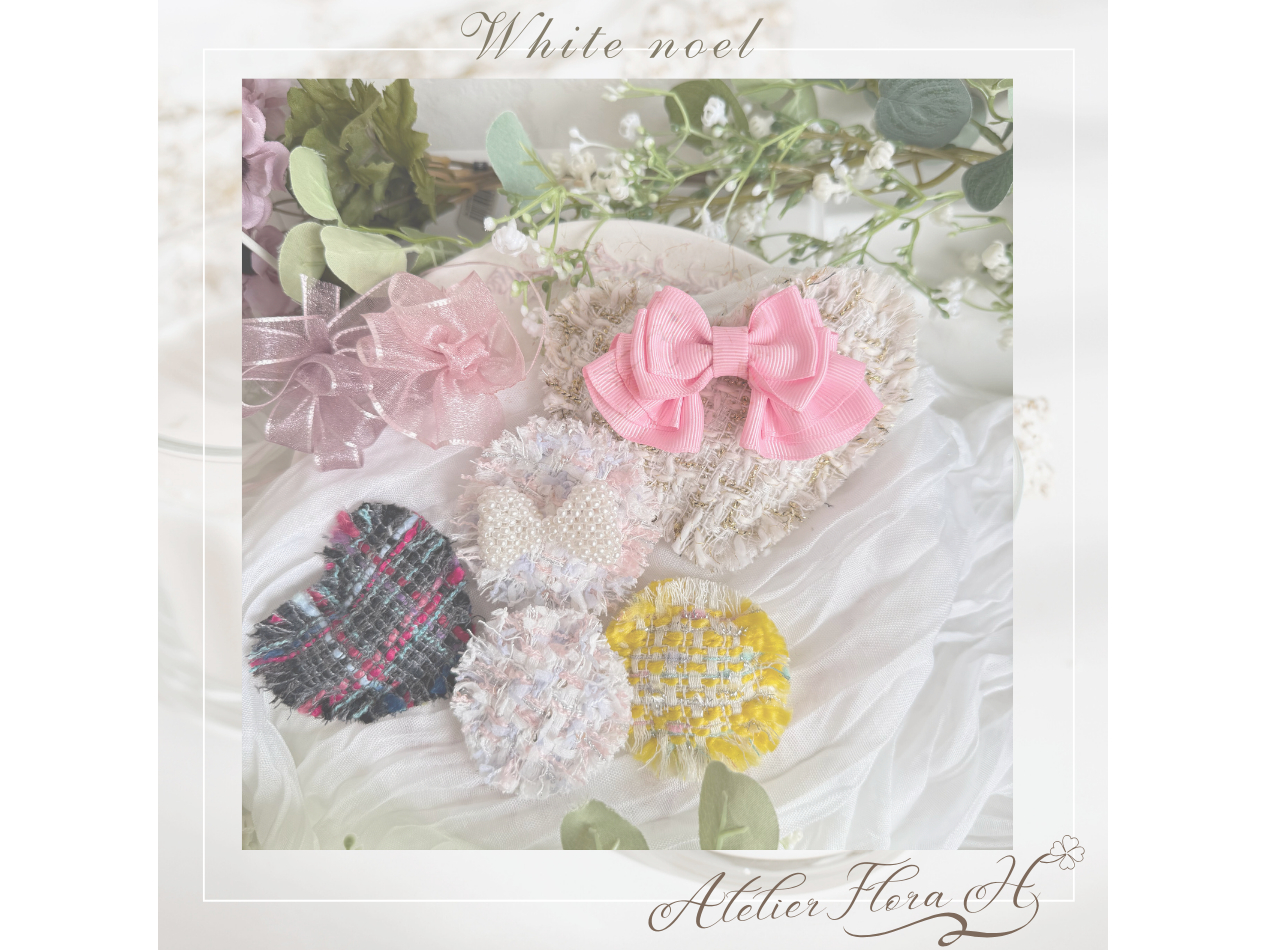 おリボンは別になりますが、ライセンスを取得するコースをお選びいただくとハートやサークル型などもお作りいただくことが可能です。