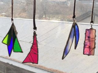 ガラスのカケラアクセサリー