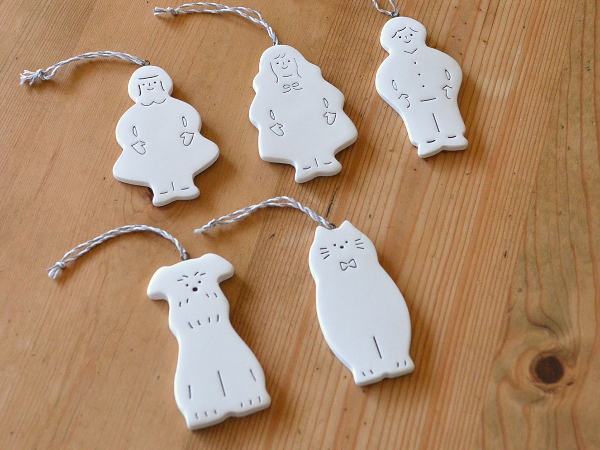 『美濃焼オーナメント体験』お絵かきオーナメント作り♪(オーナメント型アロマストー...