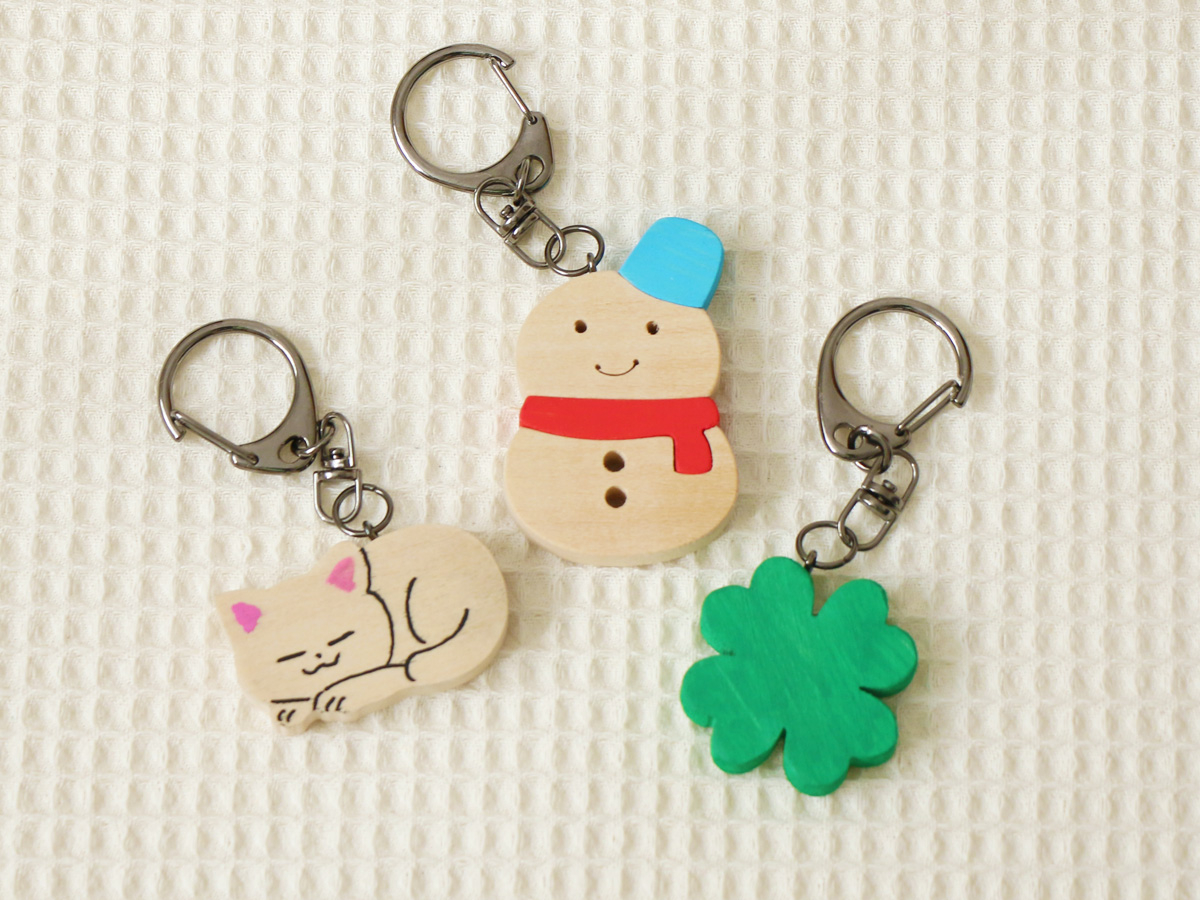 【2名様~】キーホルダー製作体験★カフェでワンドリンク付き【じゃらん限定】