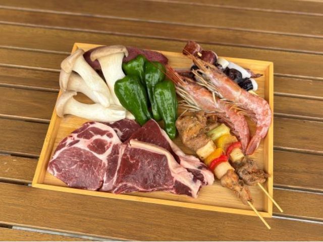 BBQ食材セット(一例)