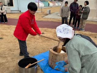 餅つき体験イベント