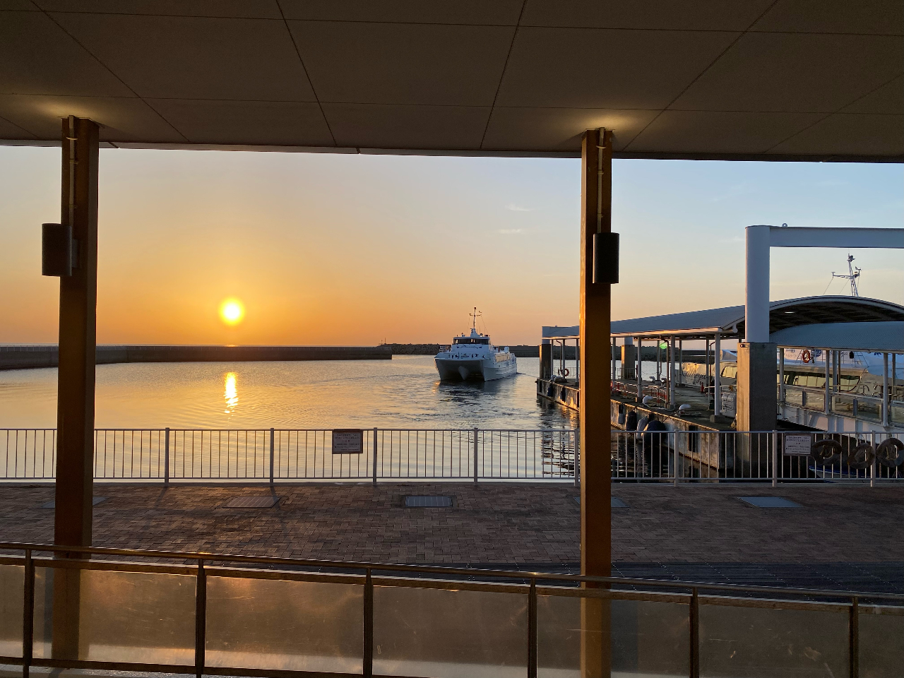 日の出と共に出発(フェニックス)