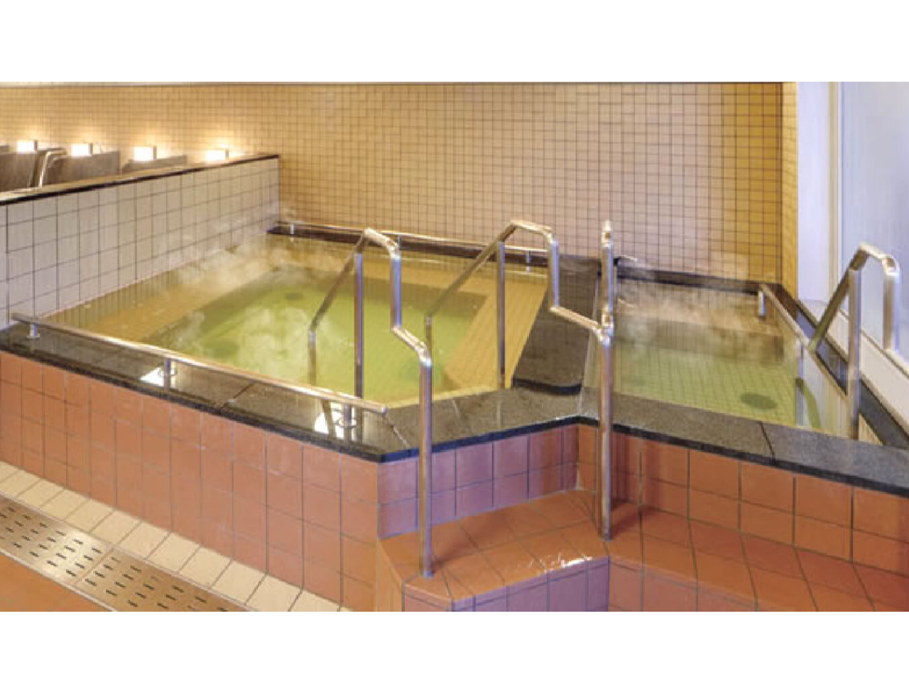 秋田県内初!細かい炭酸の気泡が体を包みこみ、ソーダ水に浸かっているような気分です。肩こりや筋肉痛、冷え性の改善が期待され、ゆっくりと長めのご入浴をおすすめします