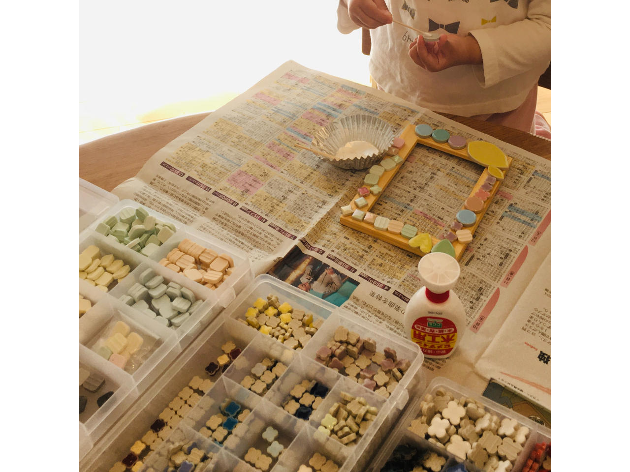 小さなお子さまにもお作りいただけます