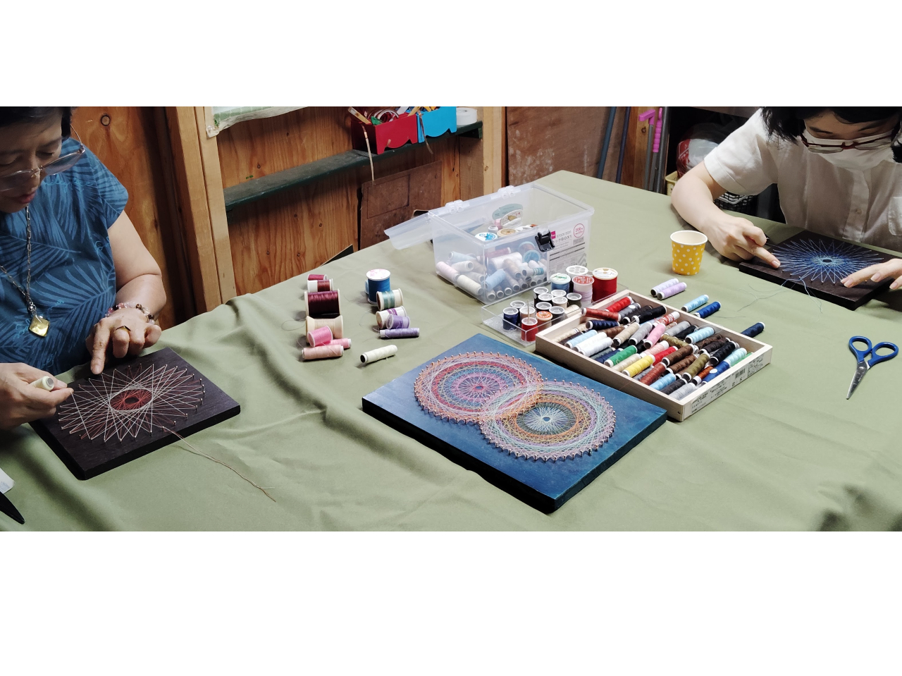 いろんなかけ方が有り、まずは基本のかけ方を体験しましょう