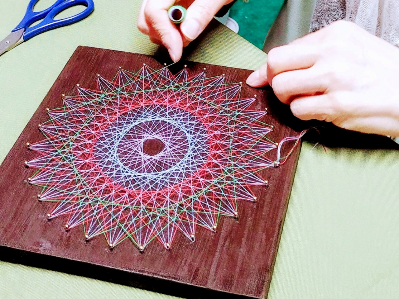 糸の配色でオリジナル作成