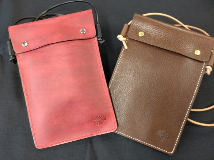 【レザークラフト】サコッシュ作り体験*手ぶらでOK!初心者大歓迎♪♪(所要時間:...