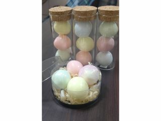見た目に可愛いラムネのようなカラーバスボム(入浴剤)を作ります♪