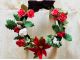 クリスマス用に、シュガークラフトでリースを作りました