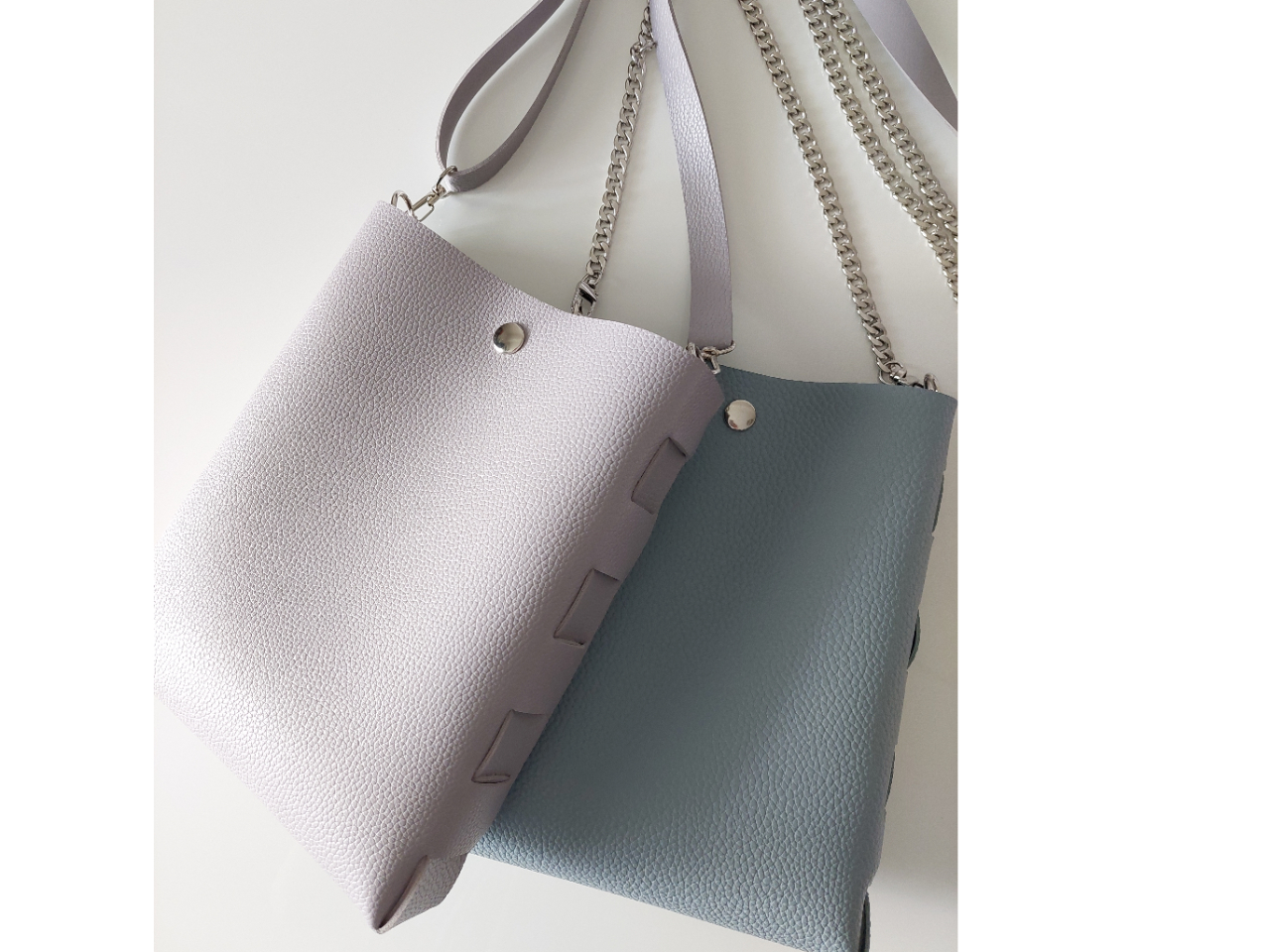 【ショルダーバッグ×縫わないレザーDuil】お好きなお色を選んで作れるショルダー...