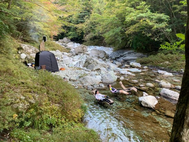 ゆっくり外気浴