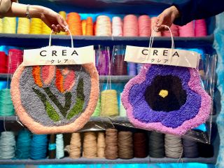 60色以上ある毛糸からあなたの好きな毛糸を選べます!