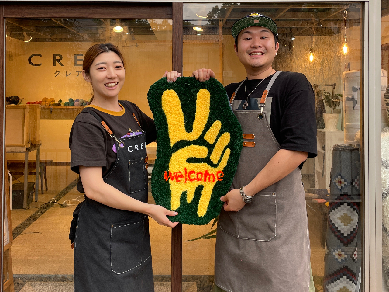 60色以上ある毛糸からあなたの好きな毛糸を選べます!