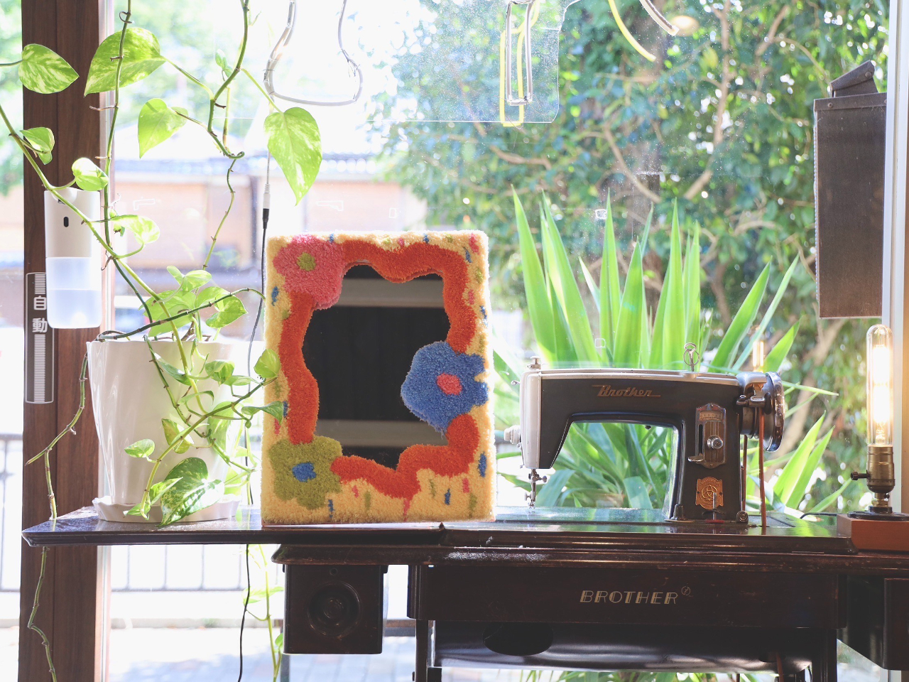 タフティングミラー体験〈40x40cm〉｜初心者OK！お部屋のアクセントに