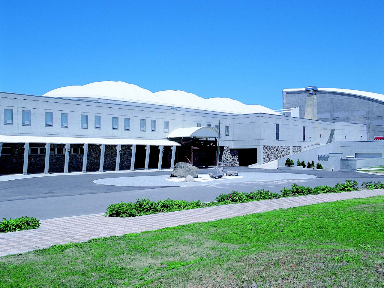 とままえ温泉ふわっと 施設全景