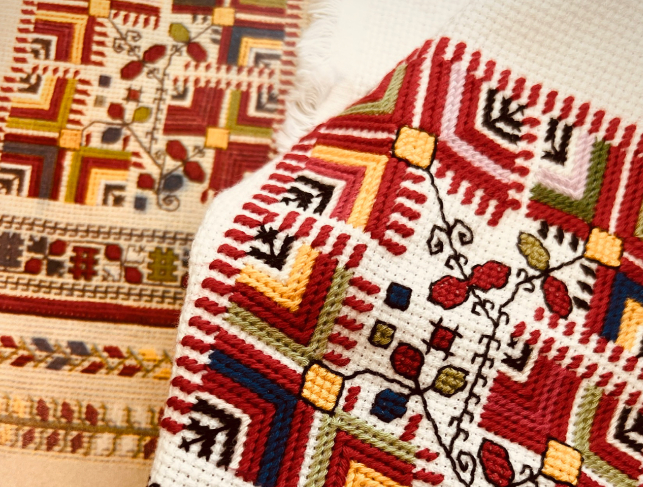ブルガリアの刺繍より