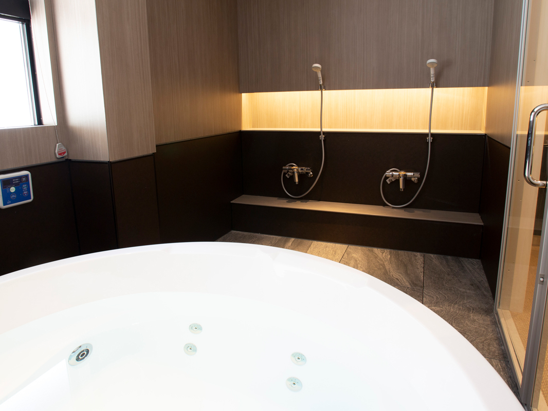 貸し切り風呂です!