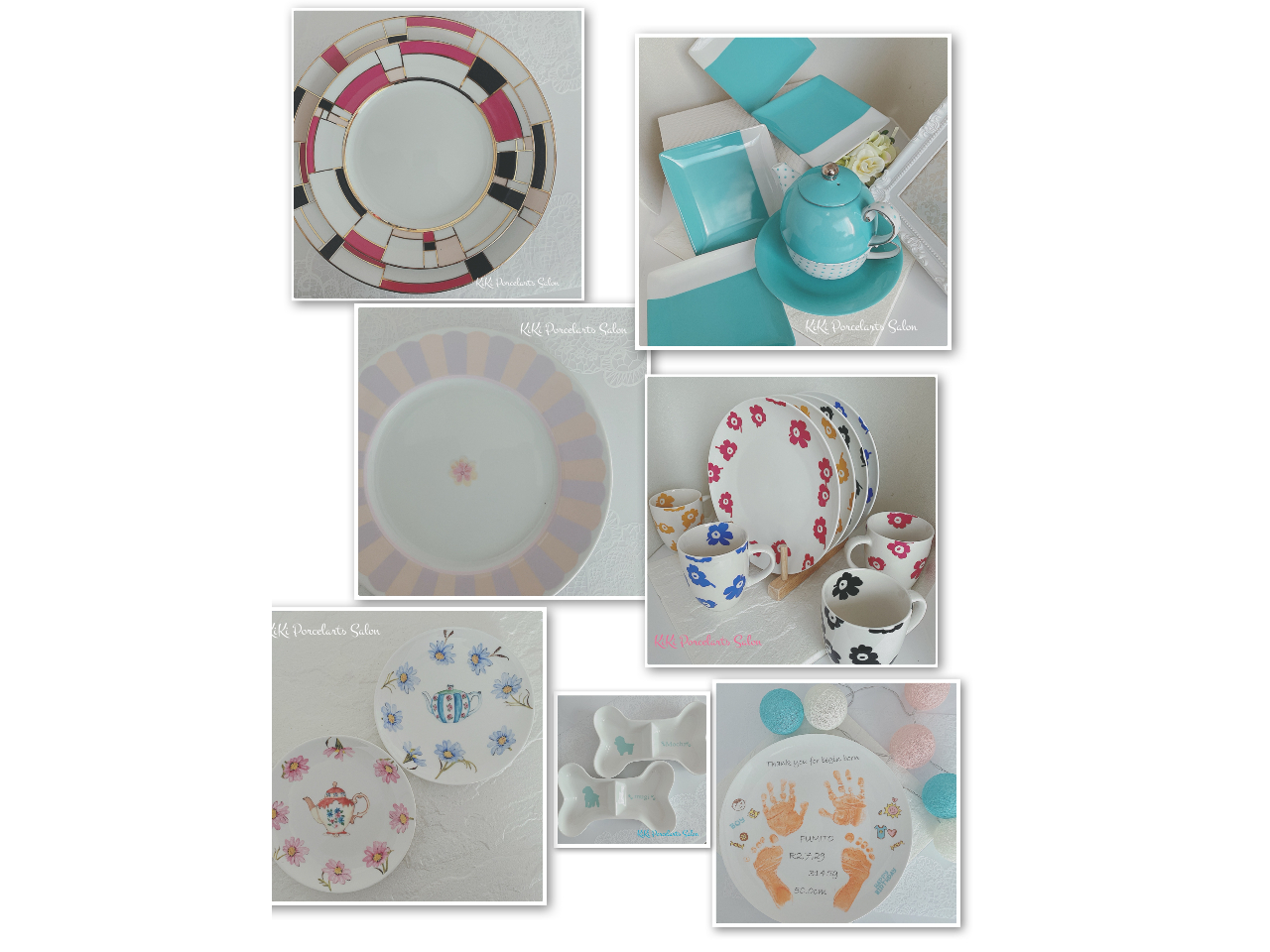 【ポーセラーツ体験】3種類の素材から自由にセレクトOK!手ぶらでOK!初心者さん...